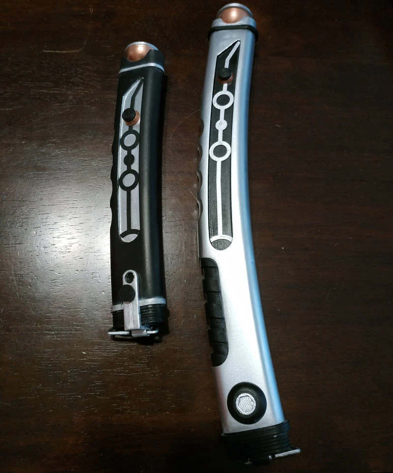 sable de luz star wars impreso en 3D